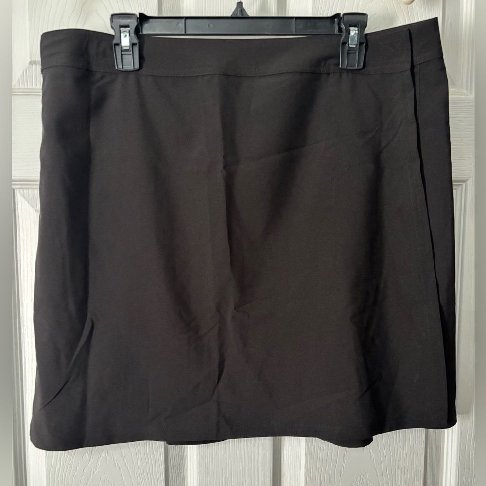 RipSkirt Hawaii Size XL solid black casual Hook and Loop wrap swim skirt 19”(l)